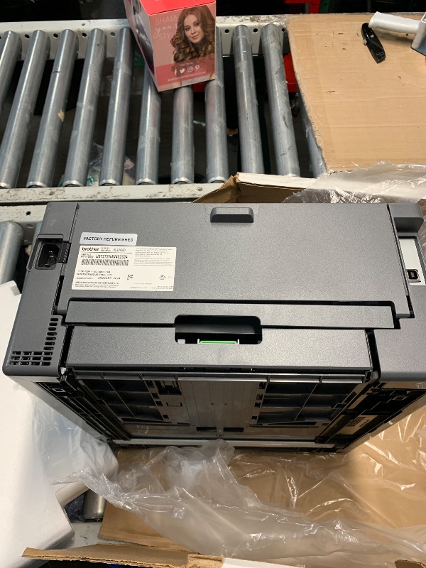 Photo 1 of (MISSING POWER CORDS) (PARTS) (NON-FUNCTIONAL)  Brother HL-L2400D Compact Monochrome Laser Printer, USB Required (Cable not Included), Black & White Output | Includes Refresh Subscription Trial(1), (Renewed Premium)