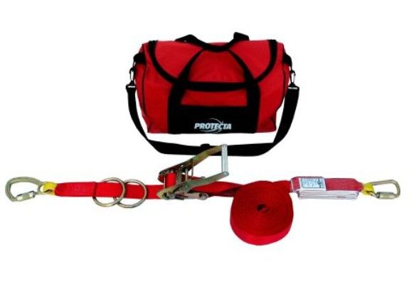 Photo 1 of (PARTS) (UNABLE TO TEST FUNCTIONALITY) 3M™ PROTECTA® Pro-Line™ Synthetic Horizontal Lifeline System 60' - 1200105
