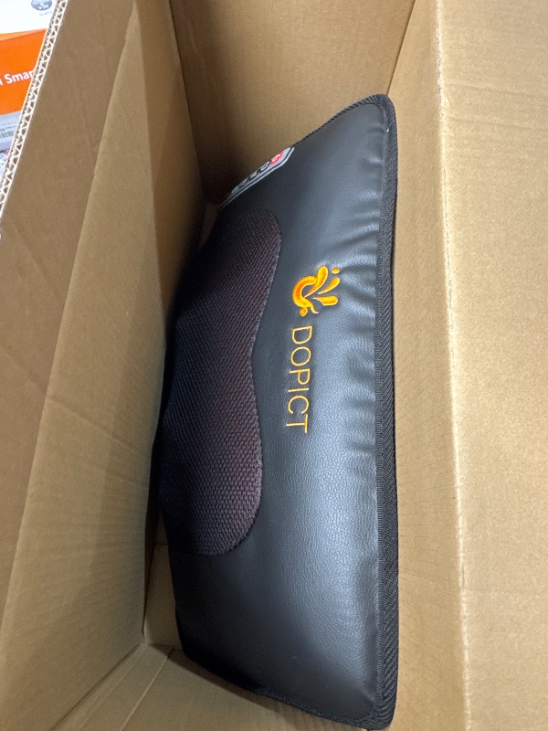 Photo 1 of (HEADREST ONLY) Massage-Mat, Detachable Neck Massager, Full Body Vibration Heating, Massage Pad with 10 Vibrating Motors and 9 Speed Settings for Home Office Use, Black