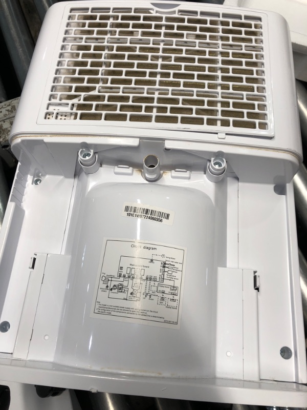 Photo 1 of (used)(see all images) 2500 Sq.Ft Dehumidifier for Home Basement, ANDTE 34 Pints Dehumidifier with Drain Hose with Smart Humidity Control,