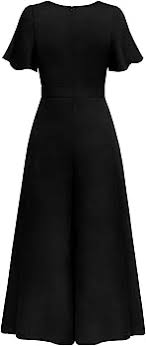 Photo 1 of (MEDIUM) (BAGGED) Women's Summer Casual Dress Short Sleeve Wrap V-Neck A-Line Dress Sundress Wedding Guest Cocktail Midi Dresses
