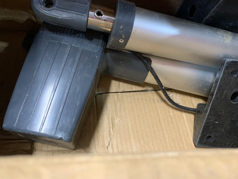Photo 1 of (PARTS) (NOT A COMPLETE SET) (SIGNS OF USE) CO-Z ADSW4 Automatic Gate Opener Kit, Dual Swing Gate Openers for Doors up to 1300lb 20ft, Electric Driveway Gate Openers with Remote Kit Infrared Sensors Equipped Solar Battery Charging Compatible