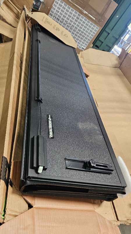 Photo 1 of ***PARTS ONLY***RealTruck BAK BAKFlip MX4 Hard Folding Truck Bed Tonneau Cover | 448524 | Fits 2016-2025 Nissan Titan XD 6' 7" Bed (78.7")