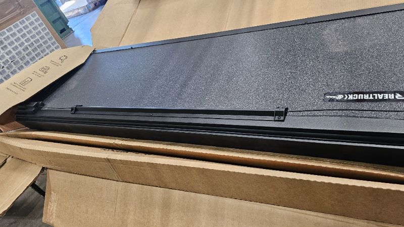 Photo 1 of ***PARTS ONLY***RealTruck BAK BAKFlip MX4 Hard Folding Truck Bed Tonneau Cover | 448524 | Fits 2016-2025 Nissan Titan XD 6' 7" Bed (78.7")