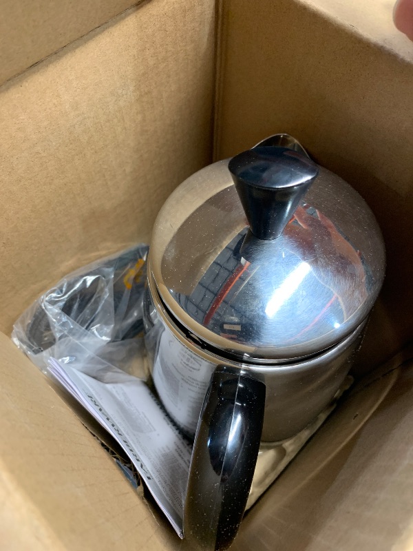 Photo 1 of (USED/FAIR) Farberware Electric Coffee Percolator, Stainless Steel Basket, Automatic Keep Warm, No-Drip Spout, 8 Cup
