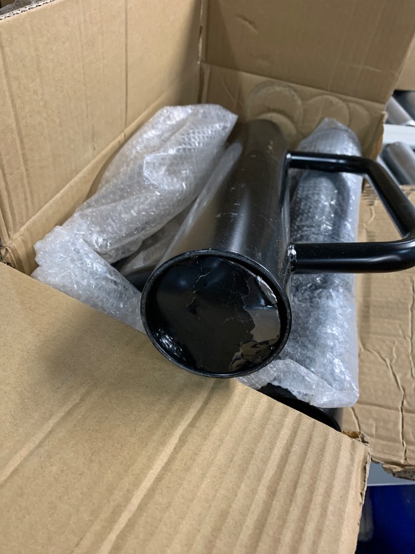 Photo 1 of ***(MAJOR DAMAGE/ SEE NOTES)***
12 lbs T Post Driver with Handles Heavy Duty Fence Post Driver Post Pounder for T-Posts?U Channel?Metal Post and Sign Post Pole Driver Tool,34 Inch Black
