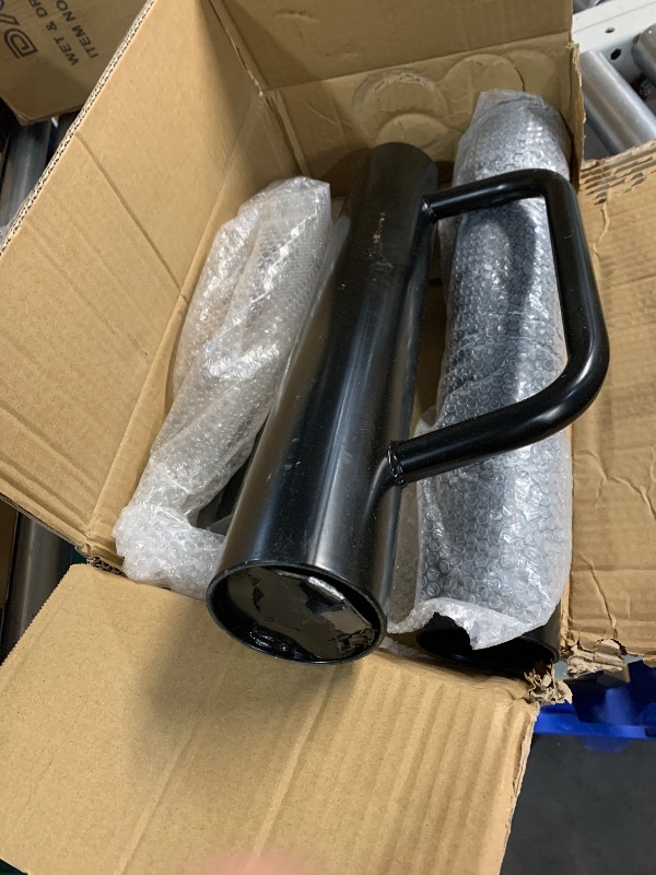 Photo 1 of ***(MAJOR DAMAGE/ SEE NOTES)***
12 lbs T Post Driver with Handles Heavy Duty Fence Post Driver Post Pounder for T-Posts?U Channel?Metal Post and Sign Post Pole Driver Tool,34 Inch Black