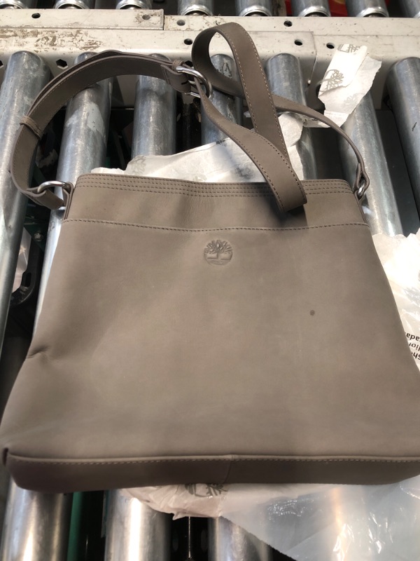 Photo 1 of *USED MINOR DAMAGE*Timberland Womens Large Leather Crossbody Purse Shoulder Bag