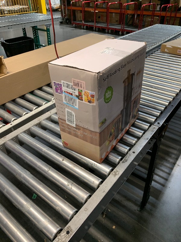 Photo 1 of ***(NO RETURNS OR REFUNDS/ FOR PARTS ONLY/ NON FUNCTIONAL)***
Cold Press Juicer, Amumu Slow Masticating Machines with 5.4" Extra Large Feed Chute Fit Whole Fruits & Vegetables Easy Clean Self Feeding Effortless for Batch Juicing, High Juice Yield, BPA Fre