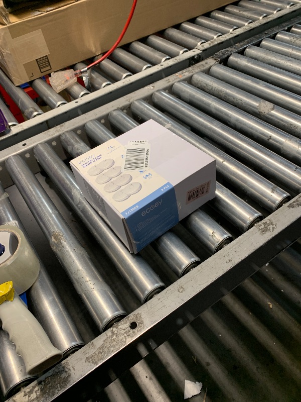 Photo 1 of Ecoey Alarm Fire Detector, Battery Included Photoelectric Smoke Detector with Test Button and Low Battery Signal, Small Fire Alarm for Home, Bedroom FJ136GB, 8 Packs