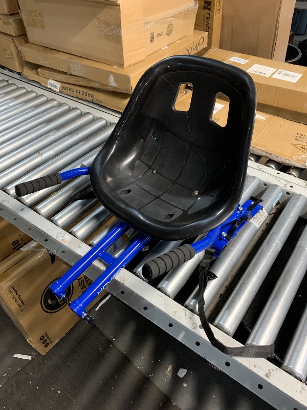 Photo 1 of ***(MISSING PARTS/ SEE NOTES)***
Hoverboard Seat Attachment 265lbs Capacity, 26"-34.5" Adjustable Length Hover Board Go Kart Accessory w/Comfortable&Sturdy Seat,Go Cart Compatible with 6.5” 8” 10” Hoverboard,Kids Adults