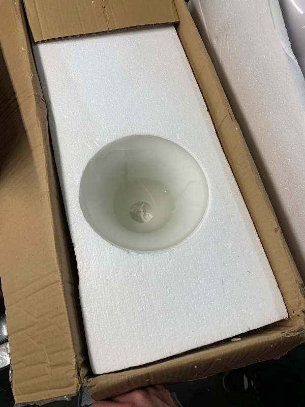 Photo 1 of (PARTS) (UNTESTED) Design House 517615 Millbridge Vanity Light Dimmable with Frosted Glass for Above Bathroom Mirror, 3, Oil Rubbed Bronze