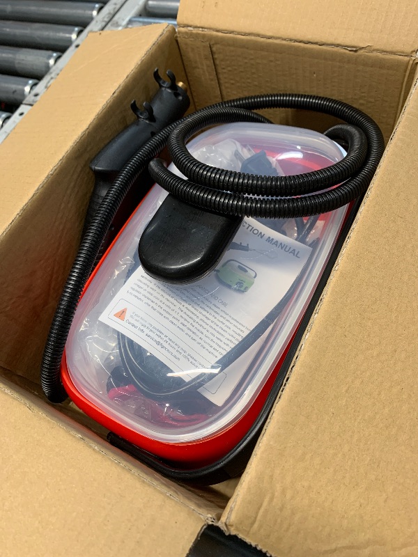 Photo 1 of Flgocexs Handheld Steam Cleaner,2500W High Temperature High Pressure Steam Cleaner with 3 Brush Heads, Portable Steam Cleaner with 1.5L Tank For Car Detailing Kitchen Bathroom Floors