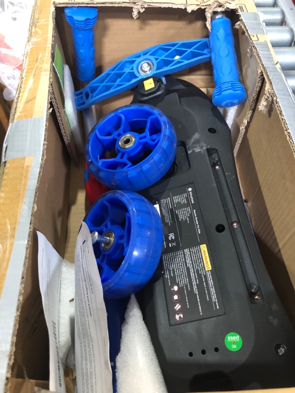 Photo 1 of (please see all images) Scooter for Kids Ages 3-12, 2-in-1 3 Wheel Scooter 