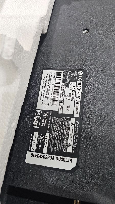 Photo 1 of LG 42-Inch Class OLED evo C Series Smart TV 4K Processor Flat Screen with Magic Remote AI-Powered with Alexa Built-in (OLED42C4PUA, 2024)