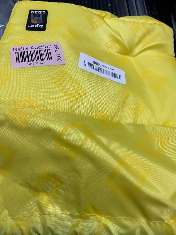 Photo 1 of Ape Case Cubeze (ACQB 37) Flexible Padded Storage Bag; Removable & Adjustable Padded Inserts; Drawstring Closure; Hi-Vis Yellow Interior; Exterior Pockets for Accessories; Yellow