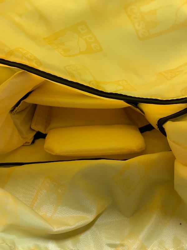 Photo 1 of Ape Case Cubeze (ACQB 37) Flexible Padded Storage Bag; Removable & Adjustable Padded Inserts; Drawstring Closure; Hi-Vis Yellow Interior; Exterior Pockets for Accessories; Yellow