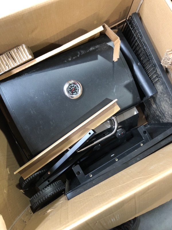 Photo 1 of (used)(missing pieces) YIORTWO 2 and 1 Burner Propane Gas Grill, Stainless Steel BBQ Grill 31,000 BTU for Outdoor Cooking Kitchen