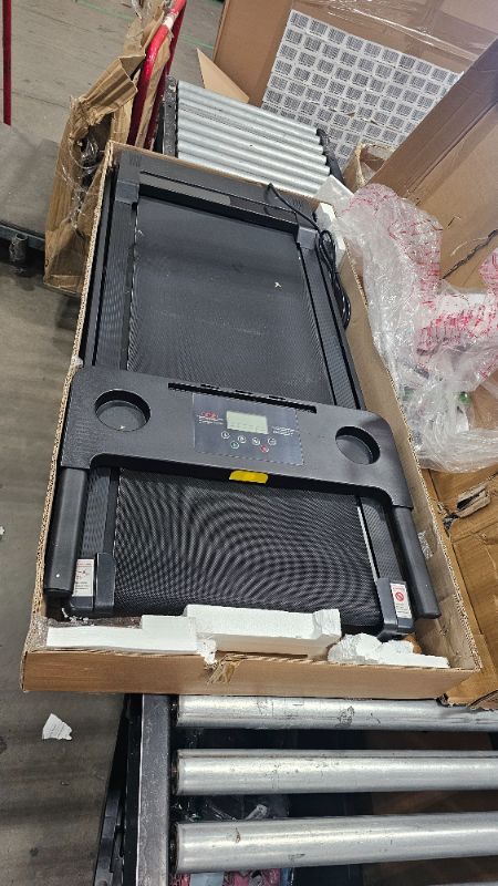 Photo 1 of ***PARTS ONLY***Treadmill with Handles, 2025 Upgraded Small Treadmills Home, Portable Electric Treadmills for Home 300 lbs Capacity,Walking Pad Treadmill,Lightweight Folding Foldable Walking Pad with LED Display