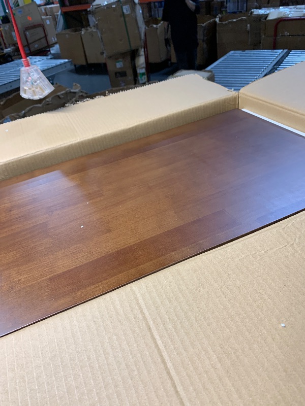 Photo 1 of (PARTIAL SET) (MISSING LEGS & HARDWARE) CVDF Solid Wood Nightstand with 6 Drawers, 23.6"W Wide Night Stand, Bedside Table, 6-Drawer Side Table for Bedroom, Living Room, Dorm, Closet, No Assembly Required, 11.03"D x 23.63"W x 23.63"H, Walnut