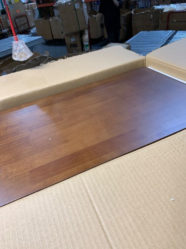 Photo 1 of (USED/FAIR) (MISSING LEGS & HARDWARE)  CVDF Solid Wood Nightstand with 6 Drawers, 23.6"W Wide Night Stand, Bedside Table, 6-Drawer Side Table for Bedroom, Living Room, Dorm, Closet, No Assembly Required, 11.03"D x 23.63"W x 23.63"H, Walnut