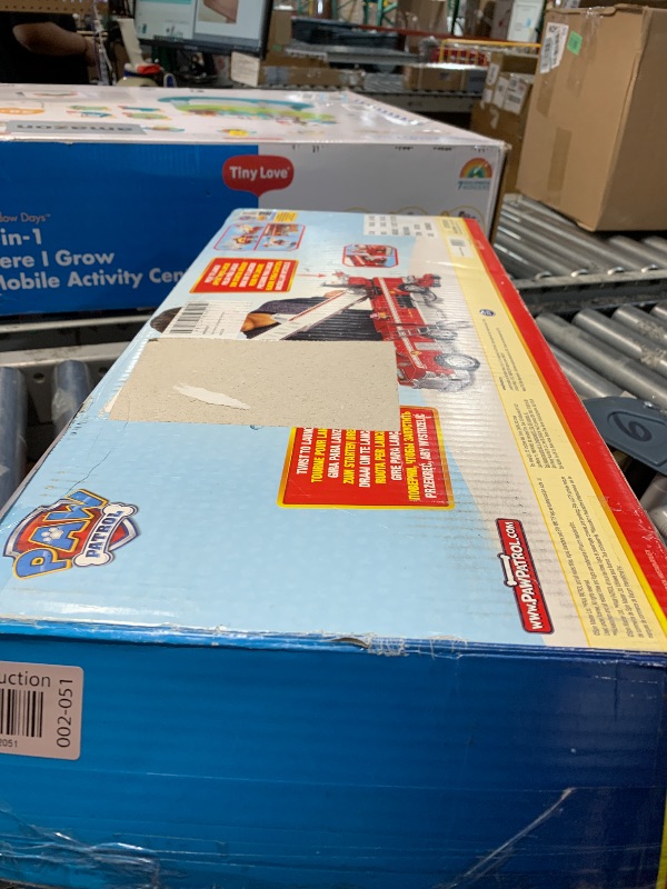 Photo 1 of (missing pieces) PAW Patrol Ultimate Rescue Fire Truck with 2 Ft. Ladder, Lights, Sounds, a Mini Toy Car