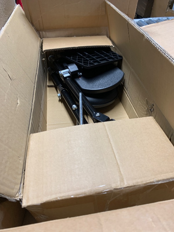 Photo 1 of  Universal Elevating Legrest for Wheelchair, Black, E&J Style
