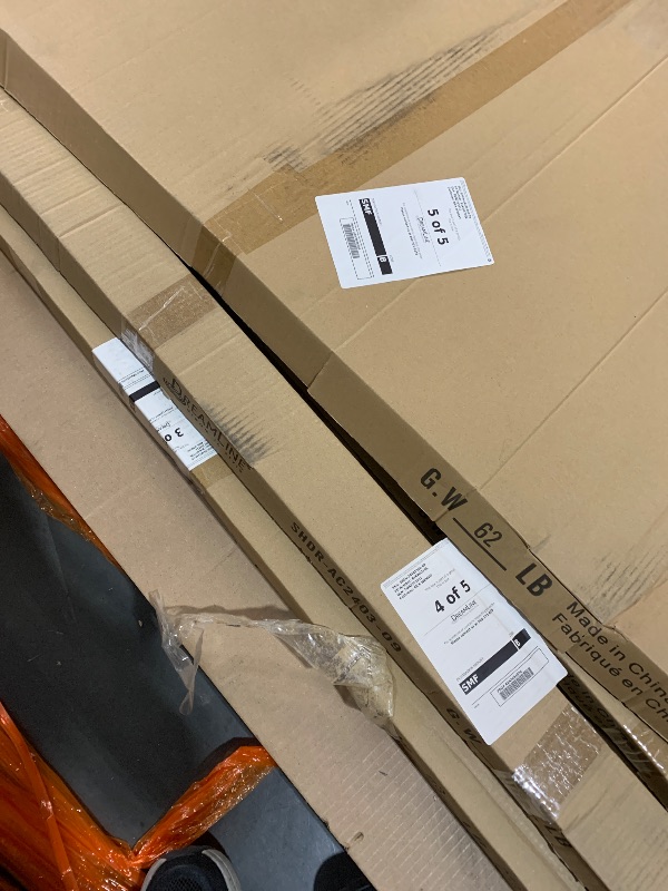 Photo 1 of *** TRUCK/TRAILER PICK UP, SEE NOTES  PARTS ONLY** DreamLine Unidoor Plus 72" High x 48-1/2" Wide x 34-3/8" Deep Hinged Frameless Shower Enclosure with Clear Glass

