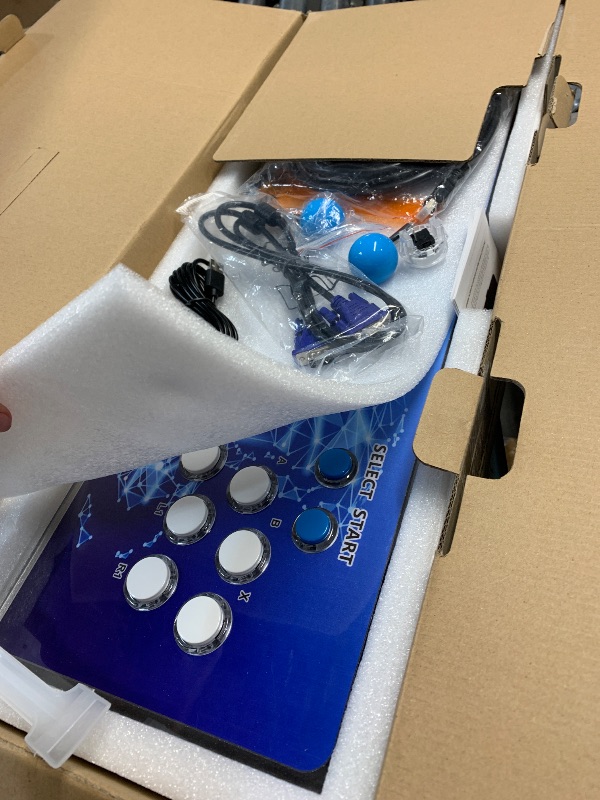 Photo 1 of (MISSING POWER CORD) 2025 Latest Arcade Console Pandora Box Built in 42,000+ Games with 50+ Emulators 4K HDMI Output Plug and Play TV Video Game 256GB Memory Card Retro Game Machine Double Joystick Favorites List