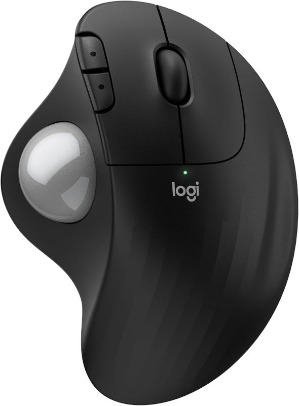 Photo 1 of 
Logitech Ergo M575S Wireless Trackball Mouse, Wireless Ergonomic Mouse with Bluetooth and Encrypted Dongle