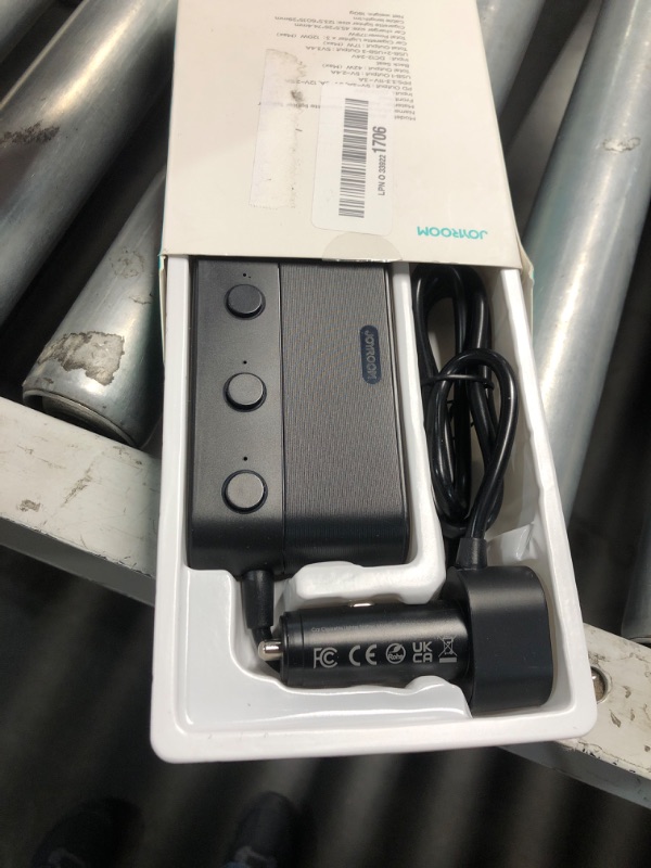 Photo 1 of [2025 Upgraded] 7 in 1 Cigarette Lighter Adapter, JOYROOM 179W Car Charger Adapter with PD30W Charge(3.3FT Cable), 24V/ 12V Cigarette Lighter Splitter with Independent Switches & LED Voltage Display