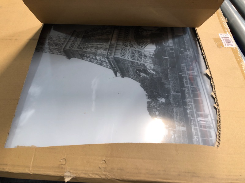 Photo 1 of (SINGLE) (USED/FAIR) upsimples 27x40 in Poster Frame Black 3 Pack, Scratch-Proof Picture Frames 27 x 40 for Photo Gallery - Slide-In Strips, Horizontal or Vertical Wall Mounting
