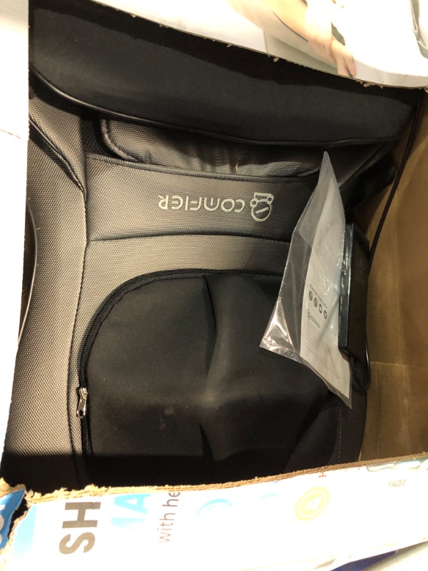 Photo 1 of ***PARTS ONLY***COMFIER Shiatsu Neck Back Massager with Heat, 2D ro 3D Kneading Massage Chair Pad, Adjustable Neck Massage,Seat Massager for Full Body Relaxation, Christmas Gifts for Dad Mom Women Men,Dark Gray