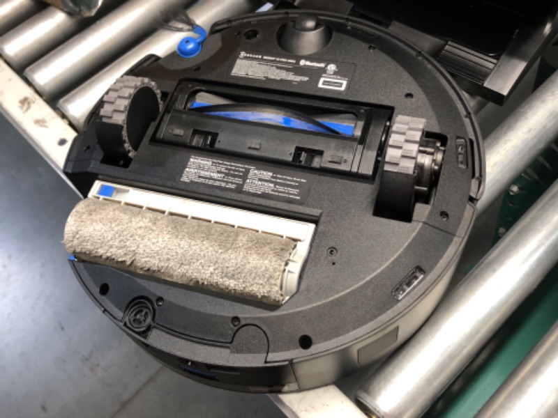 Photo 1 of ***HEAVILY USED AND DIRTY - POWERS ON - UNABLE TO TEST FURTHER - SEE PICTURES***
ECOVACS DEEBOT X9 PRO Omni Robot Vacuum and Mop, Blast™ 16,600Pa Suction, OZMO Roller Instant Self-Washing Mopping, ZeroTangle™ 3.0, Triple Lift System, AI Smart Navigation, 