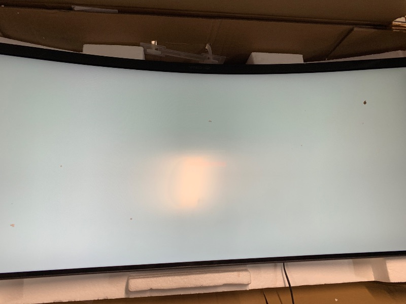 Photo 1 of ***(PARTS ONLY/ MAJOR DAMAGE/ NON FUNCTIONAL)***CRUA 34Inch Ultrawide Gaming Monitor, WQHD(3440 * 1440P) 144Hz/165Hz Curved Monitor,120% sRGB, Computer Monitor That Supports AMD Freesync, Wall Mountable Installs(HDMI, DP)-Black