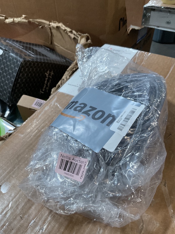 Photo 1 of looyotul 4k Hdmi Cable 50ft Ultra High Speed HDMI 2.0 Cable 4K@60HZ 3D ARC Gold Plated Connector Ethernet Audio Video Return HDMI Cord for UHD TV Monitor Laptop Xbox PS4/PS5 Roku TV ect.(Silvery) ?