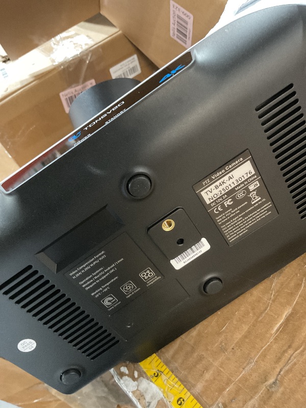Photo 1 of TONGVEO 4K Conference Room Camera System, AI Auto-Tracking PTZ Camera 5X Digital Zoom with Speakerphone Set 120° Wide-Angle USB3.0 for Zoom Skype Teams OBS and More