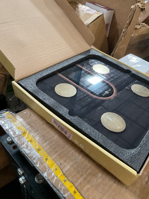 Photo 1 of Runstar Scale for Body Weight, Smart Scale with 8-in-1 VA Display, High Precision Bathroom Digital Scale for Body Weight Heart Rate BMI Body Fat 22 Body Composition Sync APP, FSA HSA Eligible