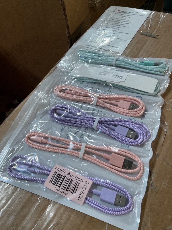 Photo 1 of [Apple MFi Certified] iPhone Charger, 6Pack (3/3/6/6/6/10 FT) Fast Charging Long Lightning Cable, High Speed Transfer USB Charger Cord for iPhone 14 13 12 11 Pro Max/XR/XS/X/8/7/6Plus iPad