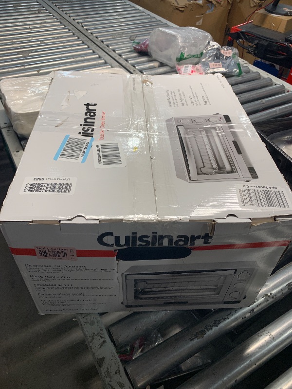 Photo 1 of Cuisinart TOB-1010 Toaster Oven Broiler, 7.87"D x 15.86"W x 11.77"H , Stainless Steel