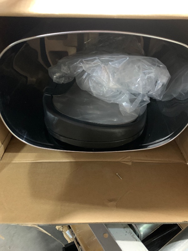 Photo 1 of (used signs of use) NINESTARS Stainless Steel DZT-50-25 Motion Sensor Trash Can, Large, 50liters, Silver