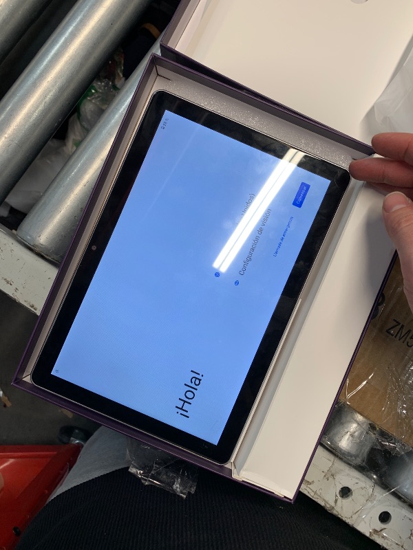 Photo 1 of **LOCKED BY PREVIOUS OWNER** (FOR PARTS) Android Tablet 10.1 inch, 2025 Cellular Tablets with SIM Card Slot, 4G LTE Tablet & Phone(Makes Calls), 64GB Storage 