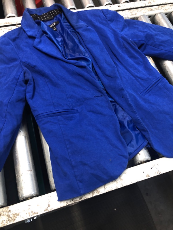 Photo 1 of **STOCK PHOTO FOR REFERENCE ONLY **HEAVILY USED**
Womens Casual Long Sleeve Blazers Solid Color Knit Blazer Work Office Open Front Blazer Jacket Navy Blue M
