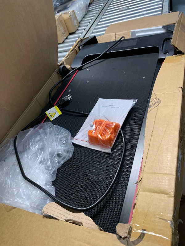 Photo 1 of **SEE NOTES** Walking Pad Treadmill with Incline, Under Desk Treadmills for Home Office Small, 2.5HP Brushless Motorized, App Compatible, Portable Walking Pad with Remote Control, 265lb Capacity