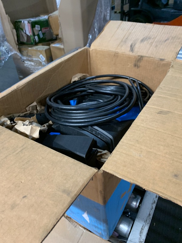 Photo 1 of ***(PARTS ONLY/ MAJOR DAMAGE/ NON FUNCTIONAL)***AgiiMan Electric Pressure Washer - 4000 PSI Max 3.2 GPM Power Washer Electric Powered with 20FT Hose, 4 Nozzles, Foam Cannon, High Pressure Cleaner Machine for Cars, Patios, Driveways, Fences, Blue