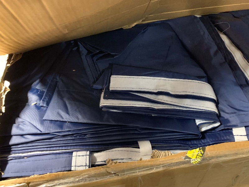 Photo 1 of **PARTS ONLY, MISSING FRAME, TOP ONLY**
COBIZI 10x20 Pop Up Canopy Tent with Awning,Heavy Duty Canopy UPF 50+ All Season Wind Waterproof Commercial Outdoor Street Vendors Party Tents for Parties Canopy with Roller Bag(10 x 20 ft Dark Blue)