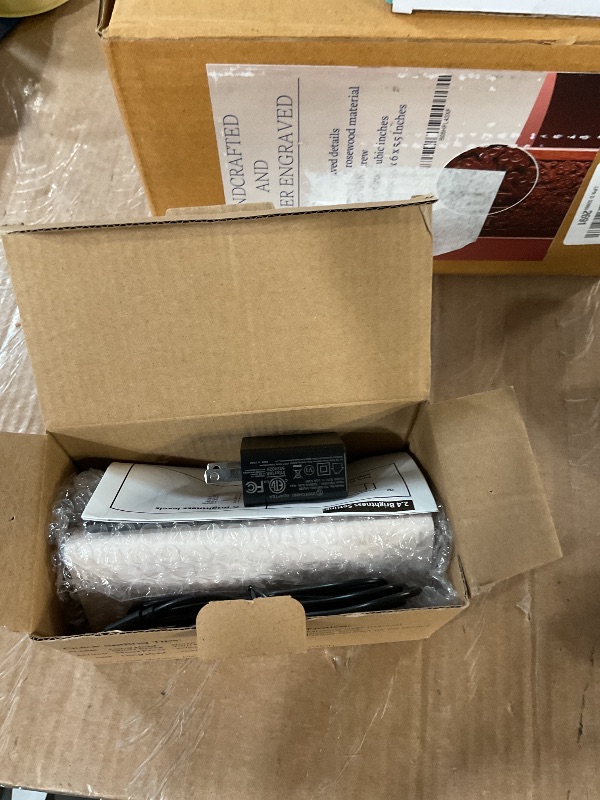 Photo 1 of JALL Digital Alarm Clock, with Wooden Electronic LED Time Display, 3 Alarm Settings, Weekday/Weekend Mode, Temperature Detect, Wood Made Electric Clocks for Office, Bedroom, Bedside