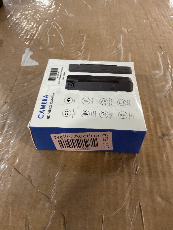 Photo 1 of Mini Body Camera Video Recorder, 1080P Small Portable Wearable Hidden Cameras with Clip & Night Vision, Micro Pocket Body Worn Cam for Sport, Pet, Home Office, Security, Work Records(NO WiFi & APP)