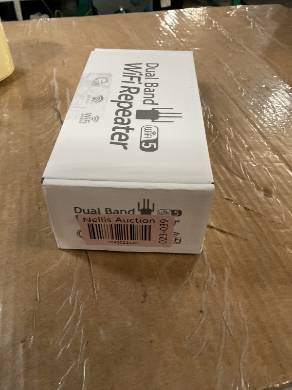 Photo 1 of WiFi Extender Signal Booster for Home, WiFi Extender, Long Range up to 12880 Sq Ft and 105 Devices, Internet Extender WiFi Booster, WiFi Repeater with Ethernet Port, Signal Booster