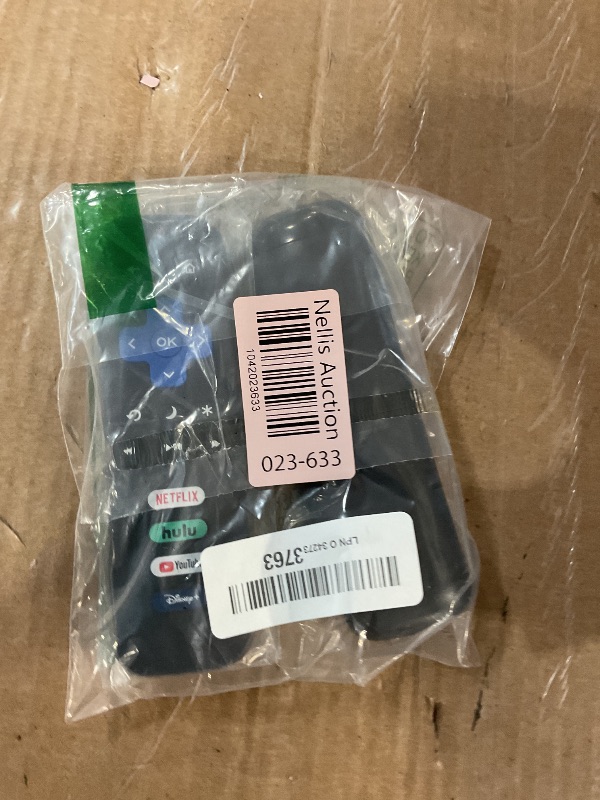 Photo 1 of (Pack of 2) Replacement-Remote-Control for Roku-TV,Compatible for TCL Roku/Hisense Roku/Onn Roku/Philips Roku Smart TVs(Not for Roku Stick and Box)